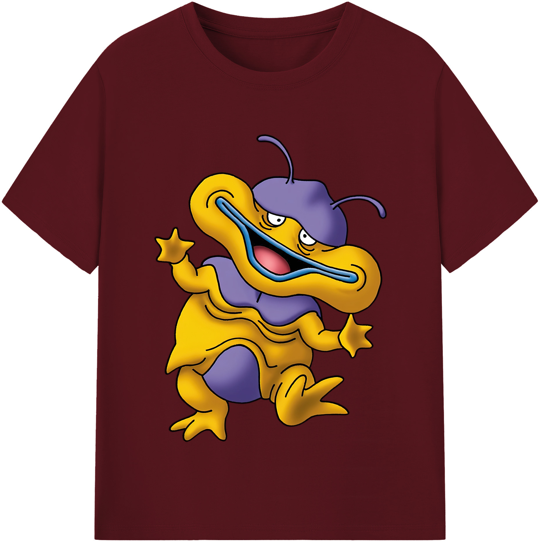 （画像用） ドラゴンクエスト Doragon Kuesuto Dragon Quest 綿100％半袖Tシャツ（フロントプリント）